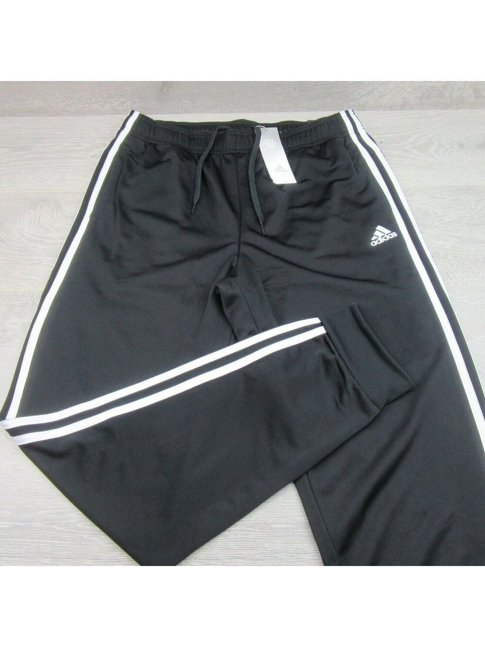 Adidas Essentials Tapered 3-Stripes Jogger Pants Mens Size Large NEW - Picture 2 of 14